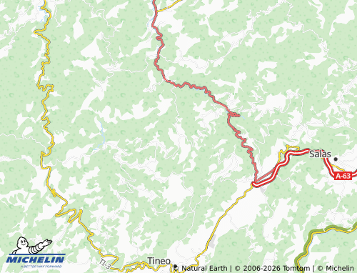 Carte MICHELIN Ayones - ViaMichelin
