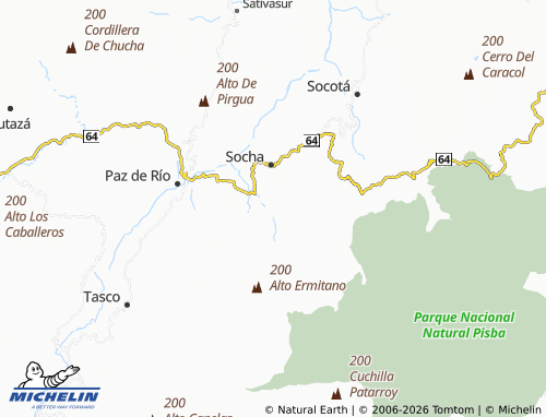 Mappa MICHELIN Socura - ViaMichelin