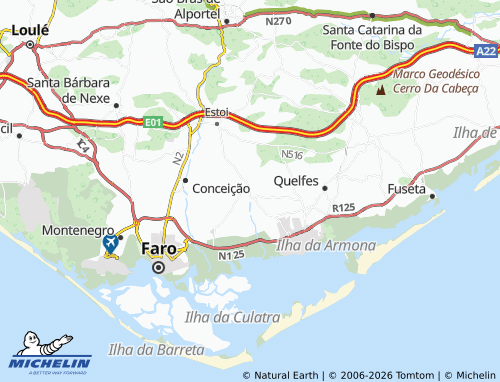 Mapa MICHELIN Pechão - ViaMichelin