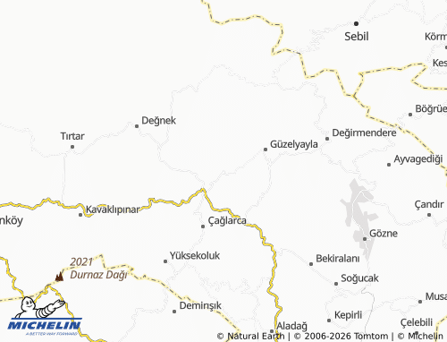 MICHELIN Horozlu map - ViaMichelin