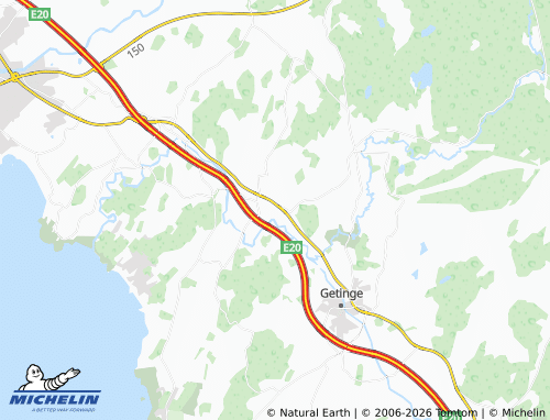 Carte MICHELIN Slöinge - ViaMichelin