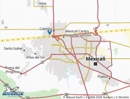Mapa MICHELIN Zacatecas - ViaMichelin