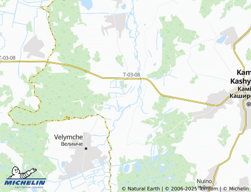 MICHELIN Teklyne map - ViaMichelin