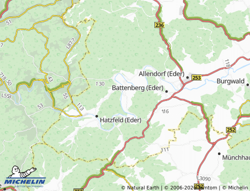 Mapa MICHELIN Reddighausen - ViaMichelin