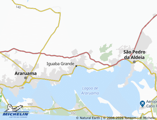 Mappa MICHELIN São Miguel - ViaMichelin