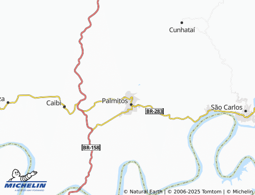 MICHELIN Bom Sucesso map - ViaMichelin