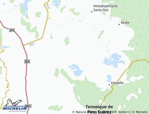 Mappa MICHELIN El Roblar - ViaMichelin