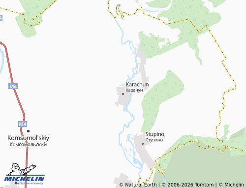 Carte MICHELIN Karachun - ViaMichelin
