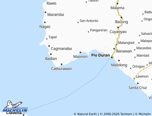 Mappa MICHELIN Cabarian - ViaMichelin