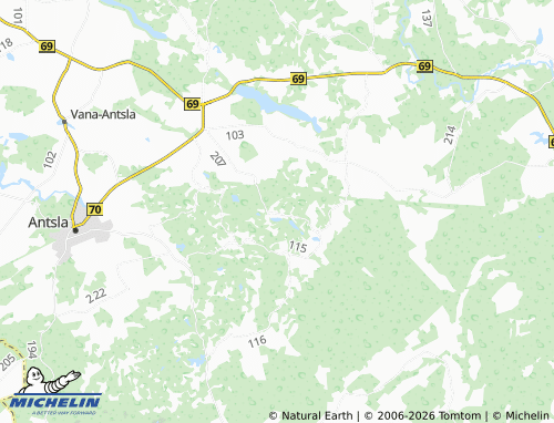 MICHELIN-Landkarte Keema - ViaMichelin