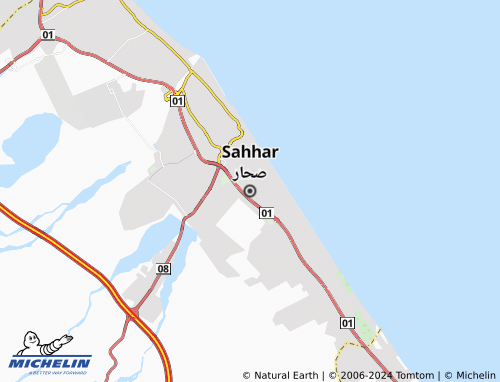 MICHELIN Sohar map - ViaMichelin