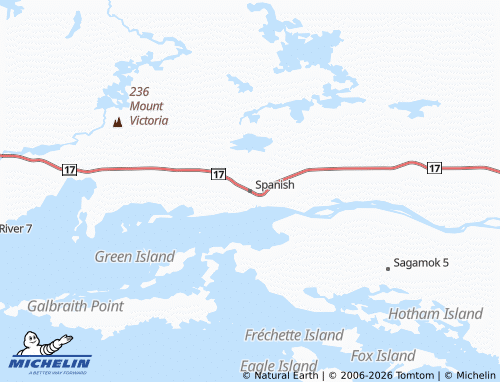 Kaart MICHELIN Spanish - ViaMichelin