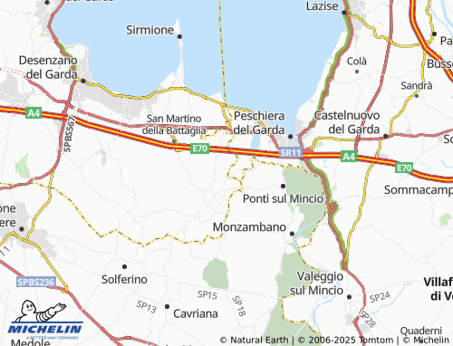 Mapa MICHELIN Cascina Trento - ViaMichelin