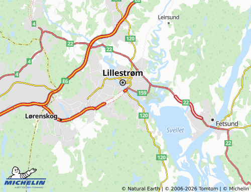 Mapa MICHELIN Rælingen - ViaMichelin