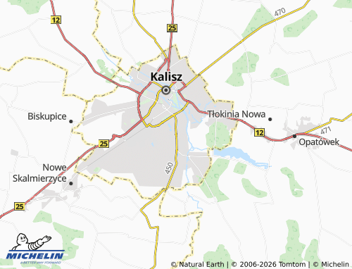 Kaart MICHELIN Rypinek - ViaMichelin