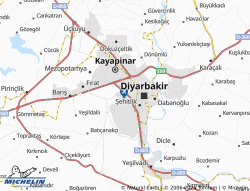 MICHELIN Yeniköy map - ViaMichelin