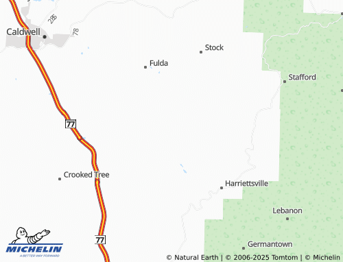 MICHELIN Middleburg map - ViaMichelin