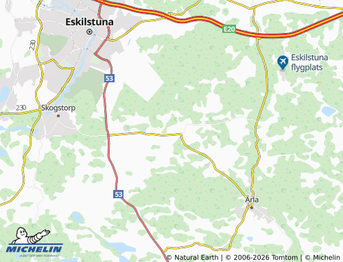 Carte MICHELIN Hällberga - ViaMichelin