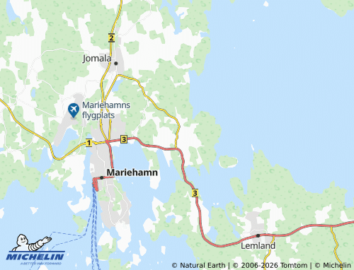 Carte MICHELIN Önningeby - ViaMichelin