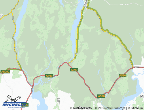 Carte MICHELIN Lakeside - ViaMichelin