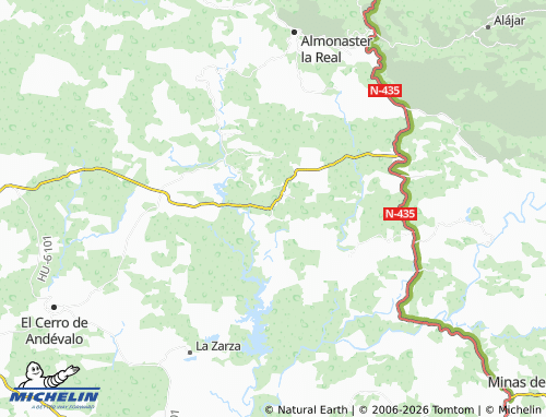 MICHELIN Chalets Cueva de Mora map - ViaMichelin