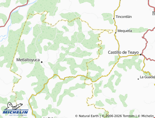 Mappa MICHELIN Cerro Altamirano - ViaMichelin