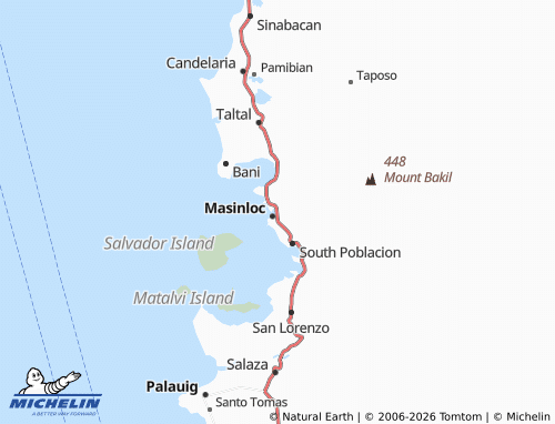 MICHELIN Collat map - ViaMichelin