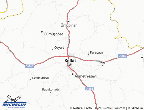Mappa MICHELIN Yunus Emre - ViaMichelin