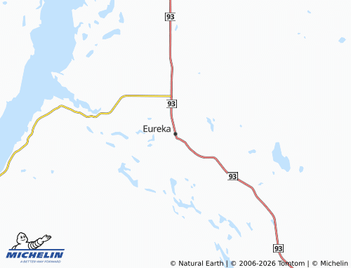 Mappa MICHELIN Eureka - ViaMichelin