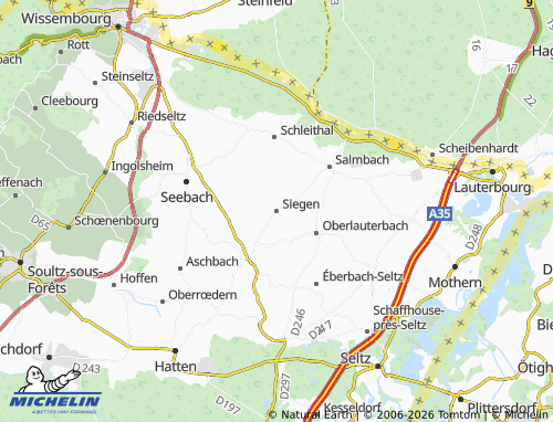Mapa MICHELIN Siegen - ViaMichelin