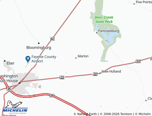 Carte MICHELIN Marion - ViaMichelin