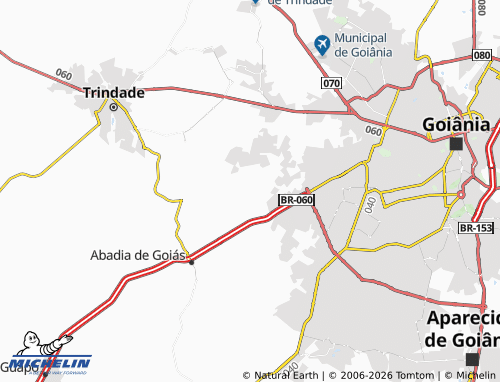 Mapa MICHELIN Chácara Cidade Pompeu - ViaMichelin