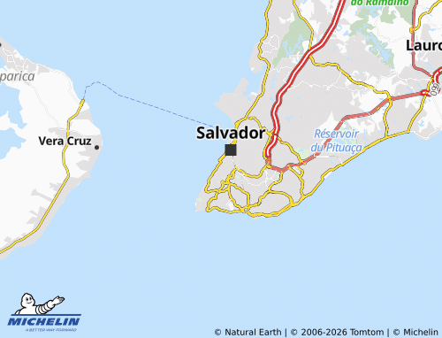 Mapa MICHELIN Barroquinha - ViaMichelin