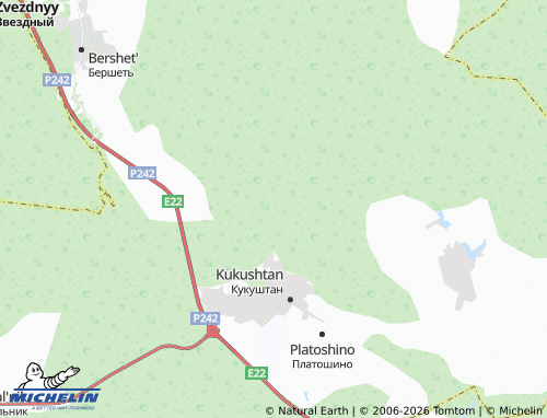 MICHELIN-Landkarte Nadezhda SNT - ViaMichelin