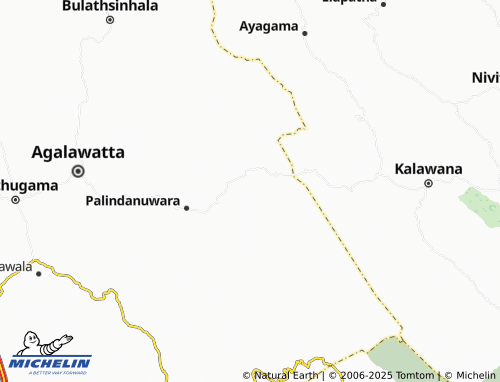 MICHELIN Athwelthota map - ViaMichelin