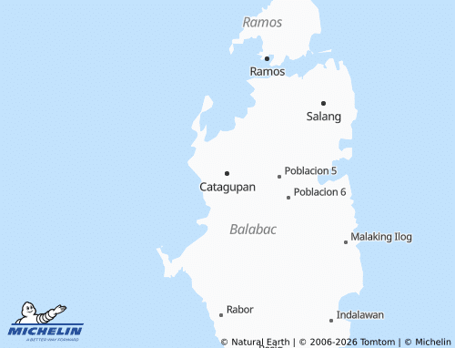 Mappa MICHELIN Catagupan - ViaMichelin