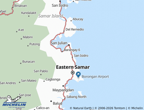 MICHELIN Pagbabangnan map - ViaMichelin