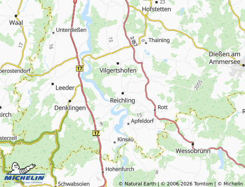 Mappa MICHELIN Reichling - ViaMichelin