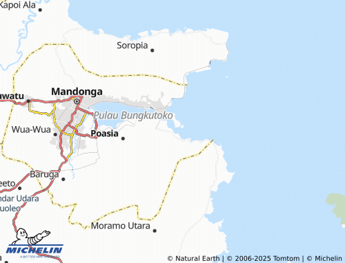 MICHELIN Nambo map - ViaMichelin