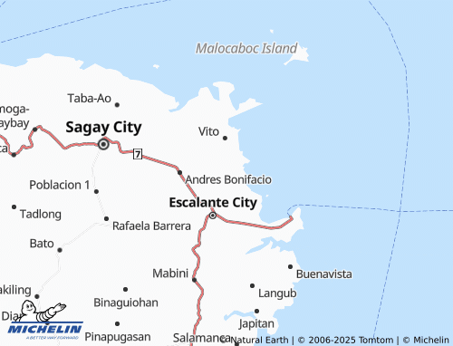 Kaart MICHELIN Cervantes - ViaMichelin