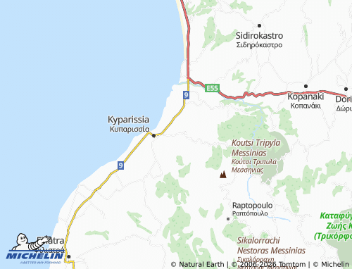 MICHELIN Myloi map - ViaMichelin