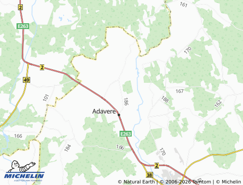 Mapa MICHELIN Puduküla - ViaMichelin