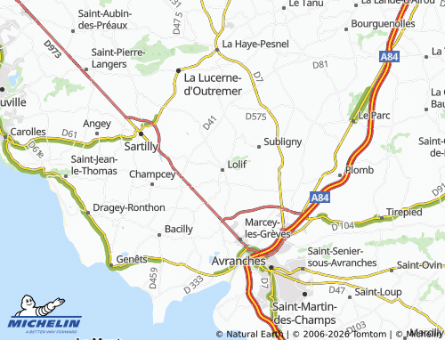 MICHELIN Lolif map - ViaMichelin