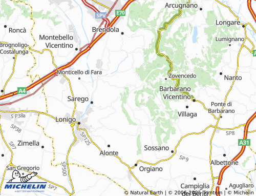MICHELIN Spiazzo map - ViaMichelin