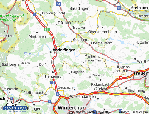 Kaart MICHELIN Gütighausen - ViaMichelin