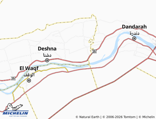 Mappa MICHELIN al-Samta Bahri - ViaMichelin