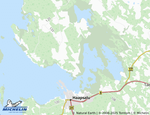 MICHELIN Tahu map - ViaMichelin