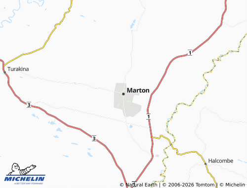 MICHELIN-Landkarte Marton - ViaMichelin