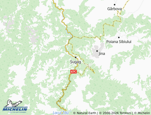 Mappa MICHELIN Șugag - ViaMichelin