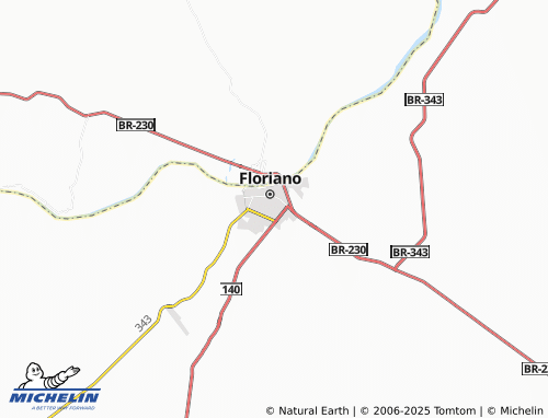 MICHELIN Curador map - ViaMichelin